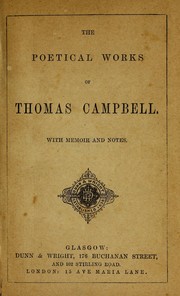 Poetical works by Thomas Campbell