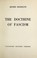 Cover of: The doctrine of fascism.