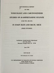 Cover of: NTP technical report on the toxicology and carcinogenesis studies of dl-Amphetamine sulfate (CAS no. 60-13-9) in F344/N rats and B6C3F1 mice (feed studies) by National Toxicology Program (U.S.)