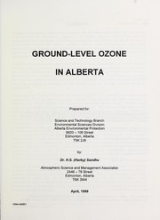 Cover of: Ground-level ozone in Alberta