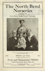 Cover of: 1917-spring and fall-1917: catalog and price list of fruit and ornamental trees, small fruits, shrubs, roses, bulbs, etc