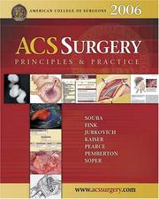 ACS Surgery by Wiley W. Souba, Mitchell P., M.D. Fink, Gregory J., M.D. Jurkovich, Larry P., M.D. Kaiser, William H. Pearce, John H. Pemberton, Nathaniel J. Soper