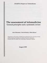 Cover of: The assessment of telemedicine: general principles and a systematic review