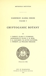 Cover of: Cryptogamic botany