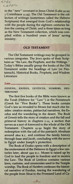 Cover of: Supplemental Leaflets: An Overview of the Bible (Supplemental Resources)