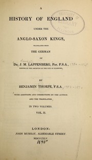 Cover of: England under Anglo-Saxon kings