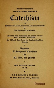 Cover of: The Most Reverend Doctor James Butler's catechism