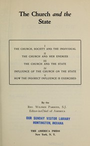 Cover of: The Church and the state