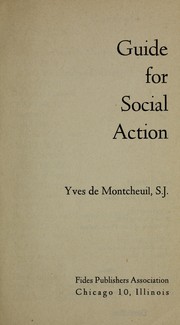 Cover of: Guide for social action. by Yves de Montcheuil