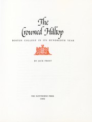 Cover of: The crowned hilltop by Jack Frost