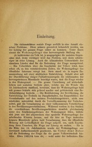 Zur wohnungsfrage im königreich Sachsen by Walther Naumann