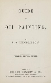 Cover of: A guide to oil painting