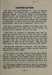 Cover of: The sacraments of the Church, part II by John W. Moran