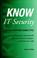 Cover of: KNOW IT security