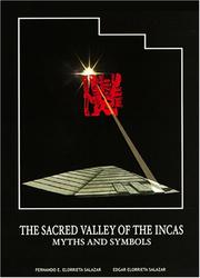 Cover of: The Sacred Valley of the Incas by Fernando E. Elorrieta Salazar, edgar Elorrieta Salazar