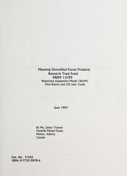 Cover of WAM watershed assessment model by janice traynor