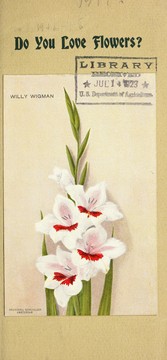 Cover of: The gladiolus: the crowning splendor of the garden