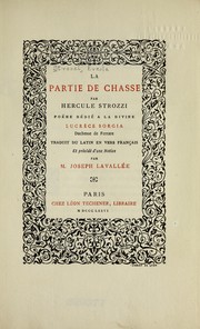 Cover of: La partie de chasse