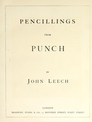 Cover of: Pencillings from Punch ...