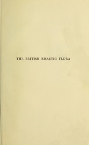 Cover of: The British Rhaetic Flora