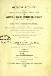 Cover of: Medical botany | William Woodville