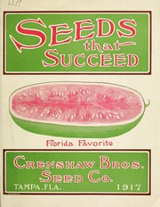 Cover of: Seeds that succeed
