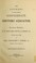 Cover of: An address delivered before the Confederate Survivors' Association, in Augusta, Georgia