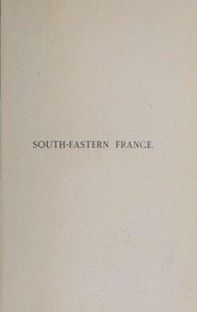 Cover of: South-eastern France