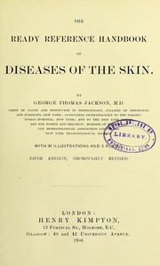 Cover of: The ready reference handbook of diseases of the skin