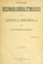 Cover of: Primer diccionario general etimológico de la lengua española