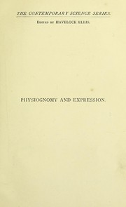 Cover of: Physiognomy and expression by Paul Mantegazza