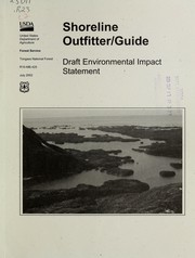 Cover of: Shoreline outfitter/guide by Tongass National Forest (Agency : U.S.)