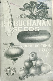 Cover of: R.B. Buchanan seeds