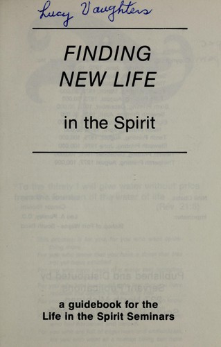 Finding new life in the spirit | Open Library