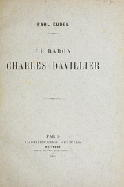 Cover of: Le baron Charles Davillier
