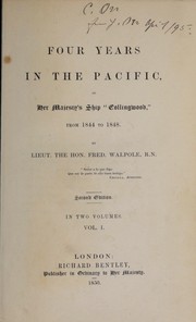 Four years in the Pacific by F. Walpole