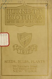 Cover of: Seeds, bulbs, plants | Burnett Brothers