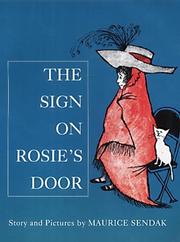 Cover of: The Sign on Rosie's Door by Maurice Sendak