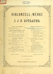 Cover of: 6 romances pour violoncelle avec accompagnemt. de piano, op. 162 by J. J. F. Dotzauer