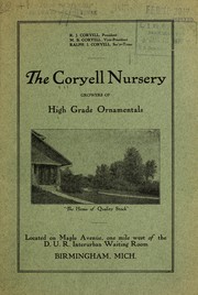 Cover of: The Coryell Nursery [catalog] | Coryell Nursery