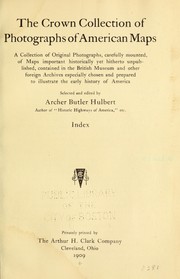 Cover of: The Crown collection of photographs of American maps