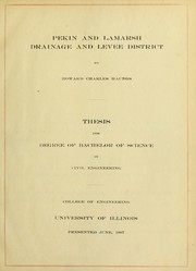 Pekin and Lamarsh drainage and levee district by Howard Charles Haungs