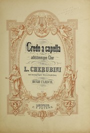 Cover of: Credo: a capella, fu r achtstimmigen Chor