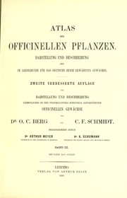 Cover of: Atlas der officinellen Pflanzen ... by O. C. Berg