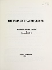 The business of agriculture by Cole Pederson