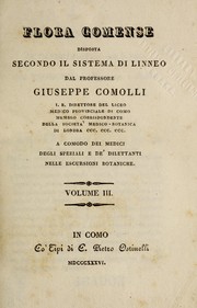 Cover of: Flora Comense: disposta secondo il sistema di Linneo