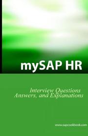 Cover of: mySAP HR Interview Questions, Answers, and Explanations by Jim Stewart