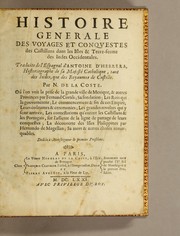 Cover of: Histoire general des voyages et conquestes des Castillans, dans les isles & terre-ferme des Indes Occidentales