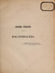 Cover of: Genera filicum: Exposition des genres de la famille des polypodiac©♭es (classe des foug©·res)