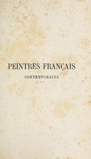 Cover of: Peintres français contemporains